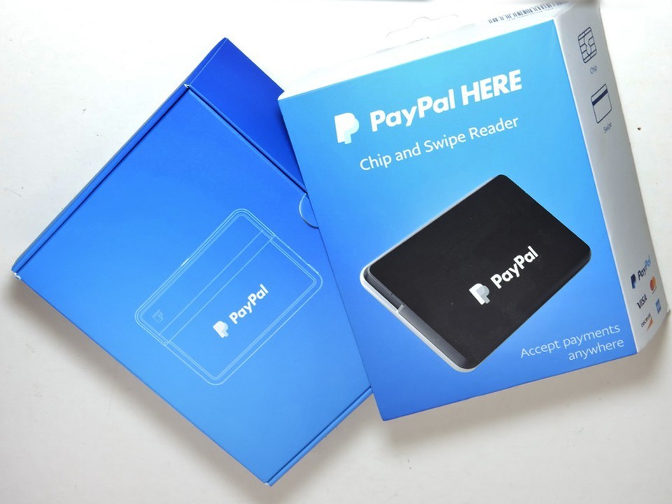 PayPal “HERE” Chip and Swipe Card Reader, Never Used
