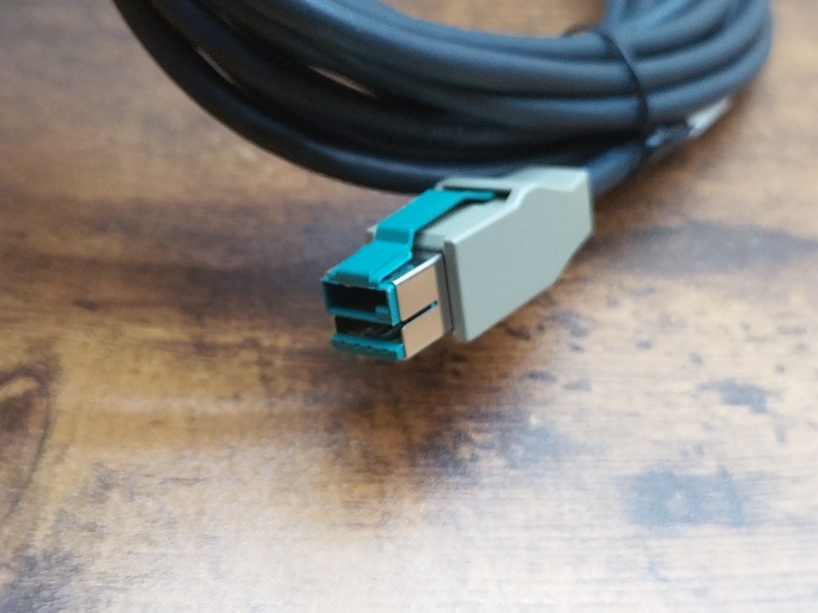 Lot Of 16 Ingenico Lane & ISC Card Terminal Cables Dual Gang USB – 296116381AC