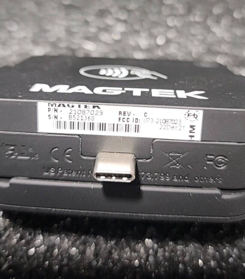 Magtek 21087023 iDynamo 6 Secure Card Reader Authenticator Untested