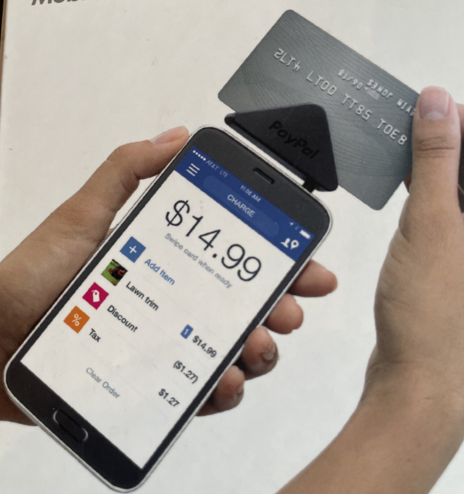 Paypal Mobile Card Reader Point Of Sale Device iOS/Android/Windows 2015