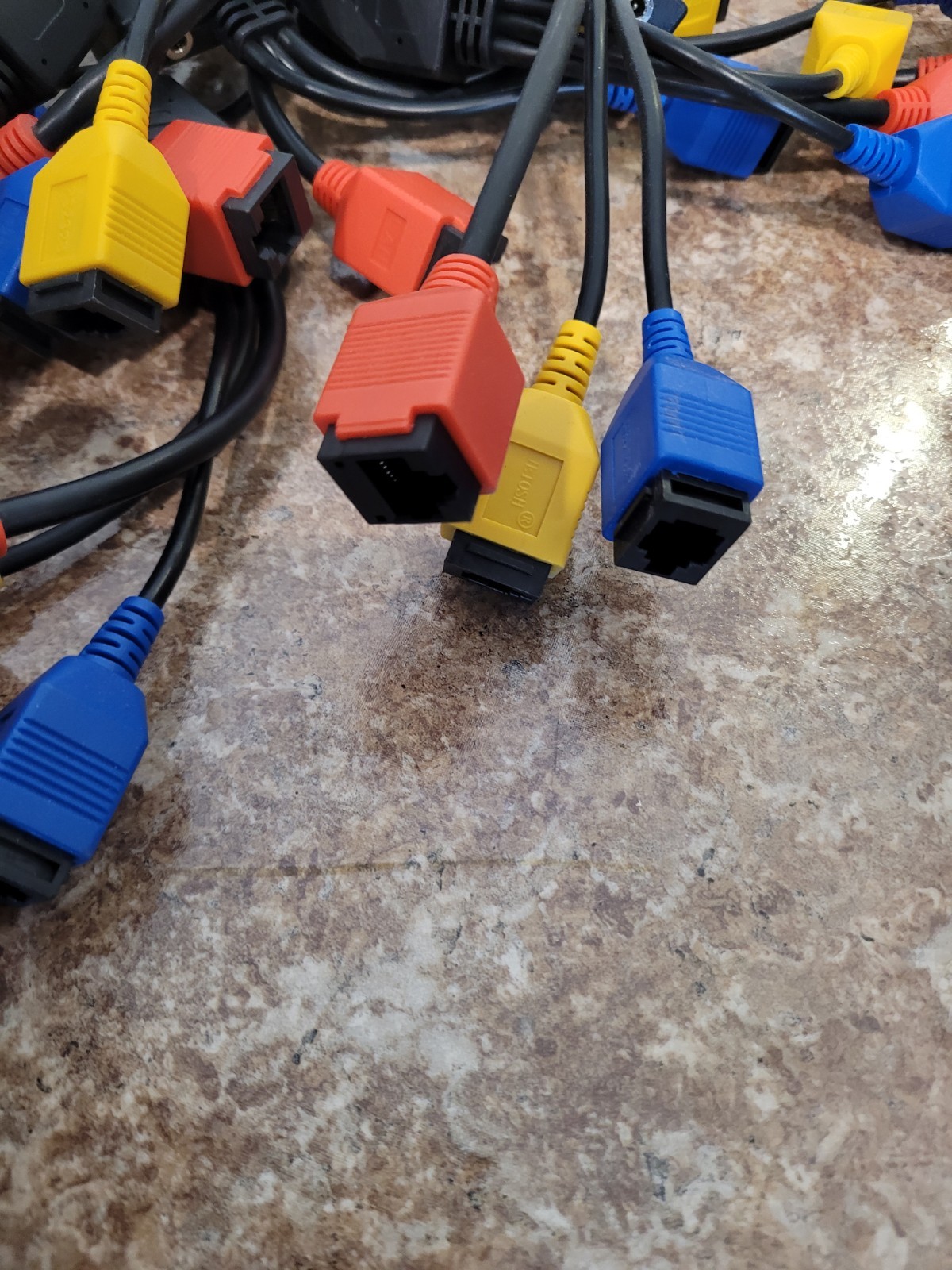 Lot of 8 PAX S300 Pigtail Adapter Hub Cable 200204030000172