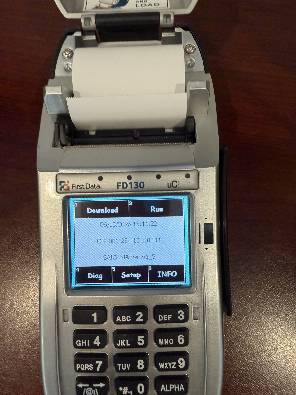 First Data FD130 Credit Card Terminal