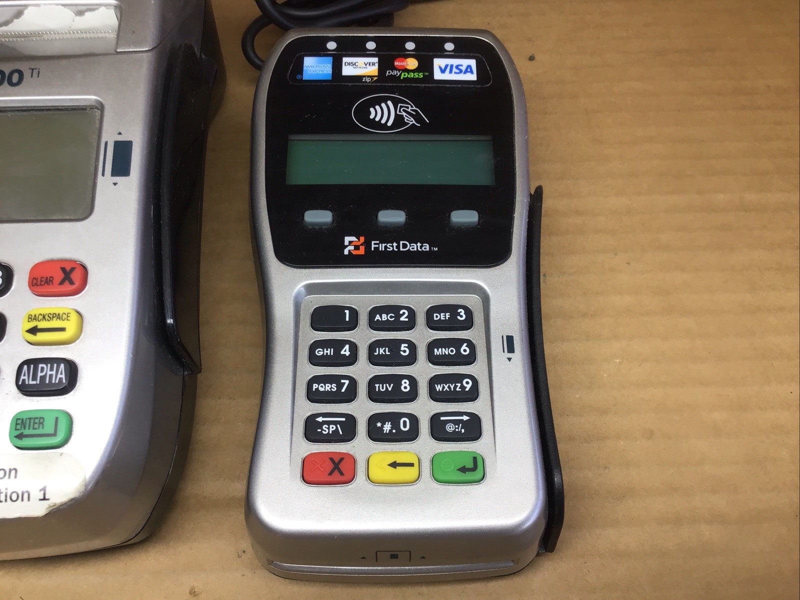 First Data FD100 Ti Credit Card Terminal with FD35 Pin Pad