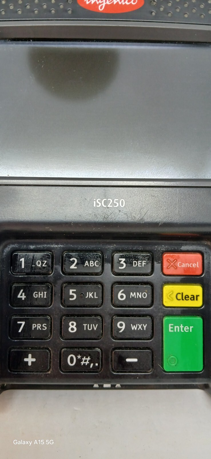 Ingenico Isc250 Card Reader