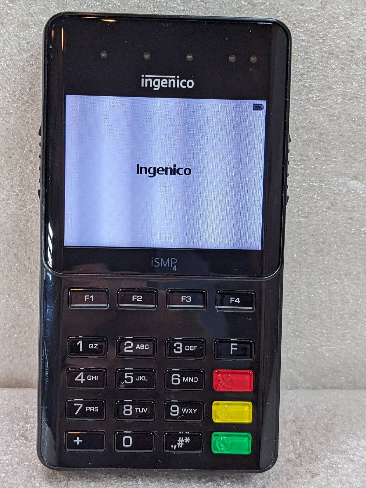 Ingenico iSMP4 POS Payment Terminal Reader IMP657-11P3554C + Wi-Case Base