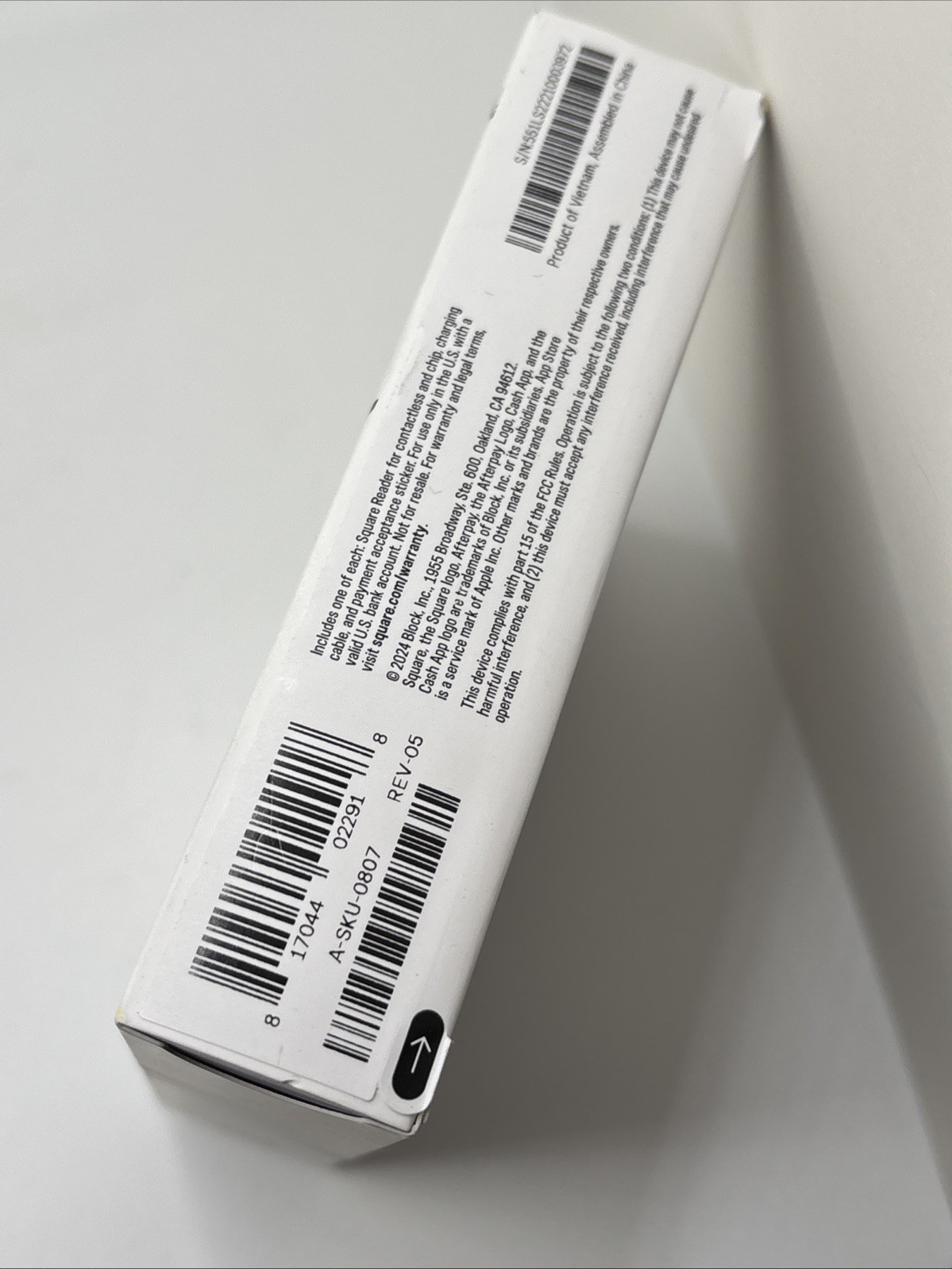 Square Reader For Contactless And Chip Magstripe Payments New/Damaged Box