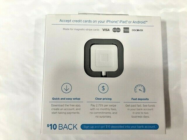 Square Credit Card Reader for Apple and Android NEW