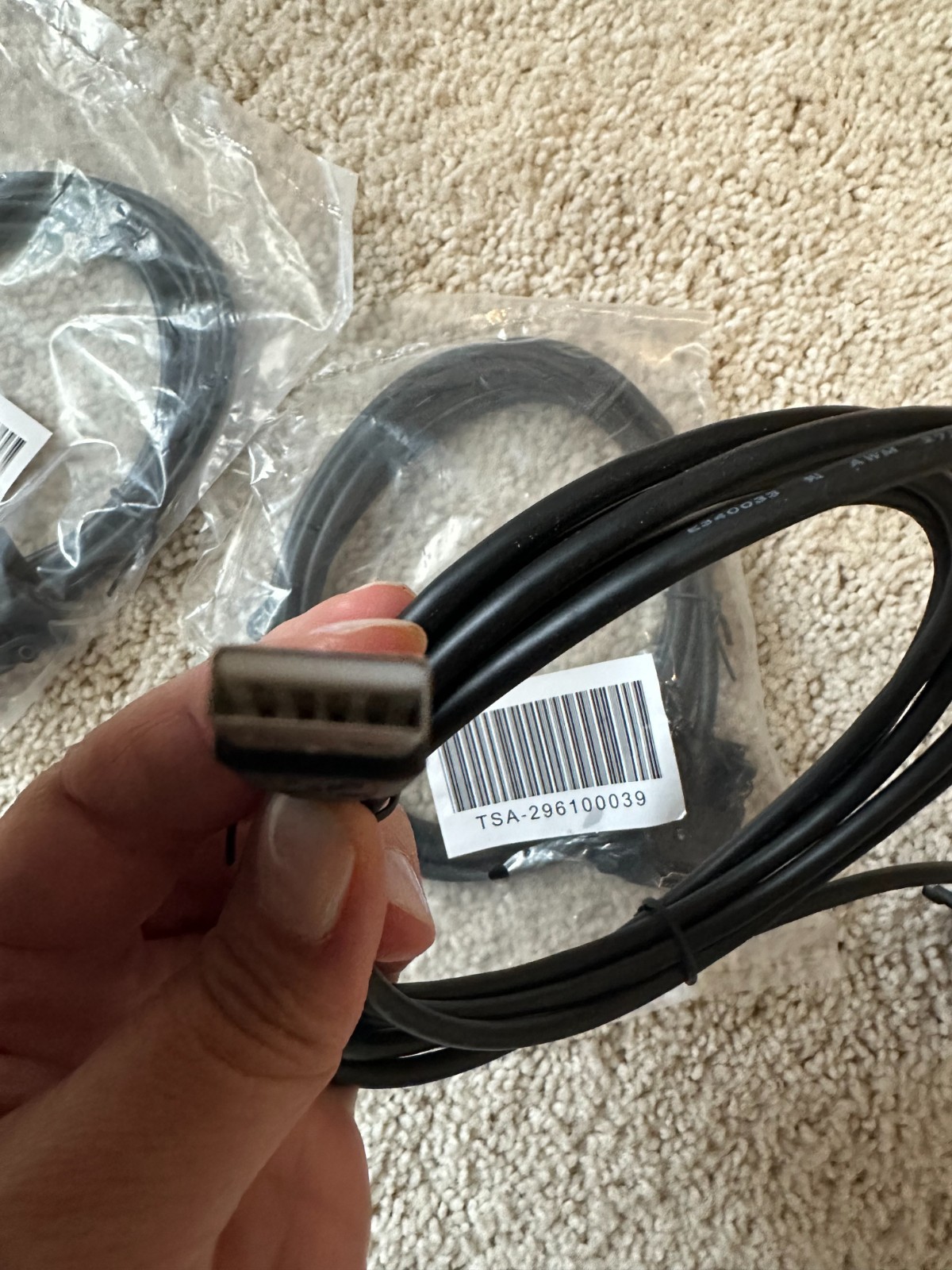 NEW Ingenico USB Cable 296100039 – Lot of 3