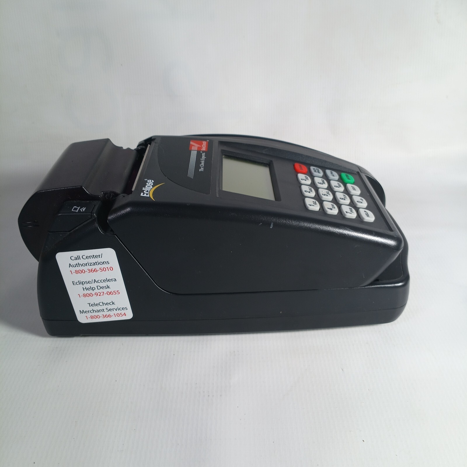 TeleCheck Eclipse Verifone Quartet Credit Card Processor P100-002-05