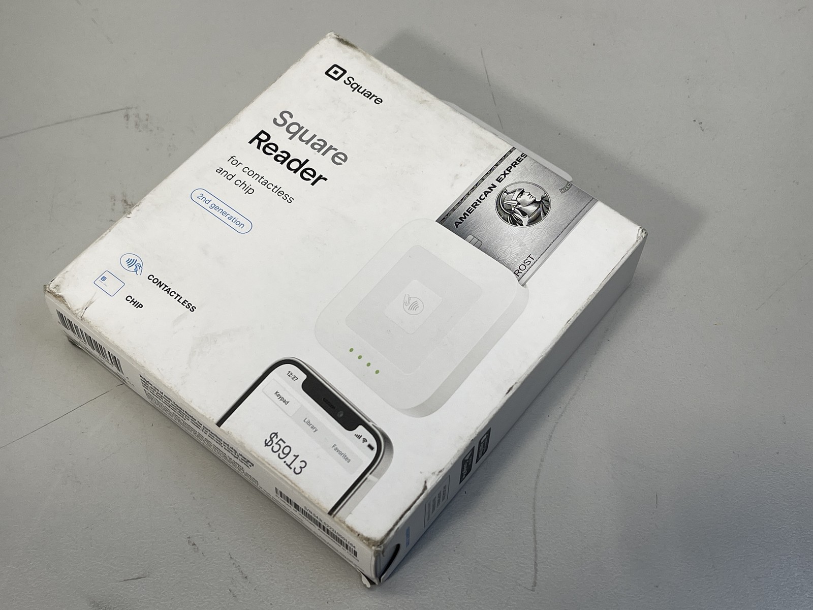 Square Reader for contactless and chip (2nd generation) – White