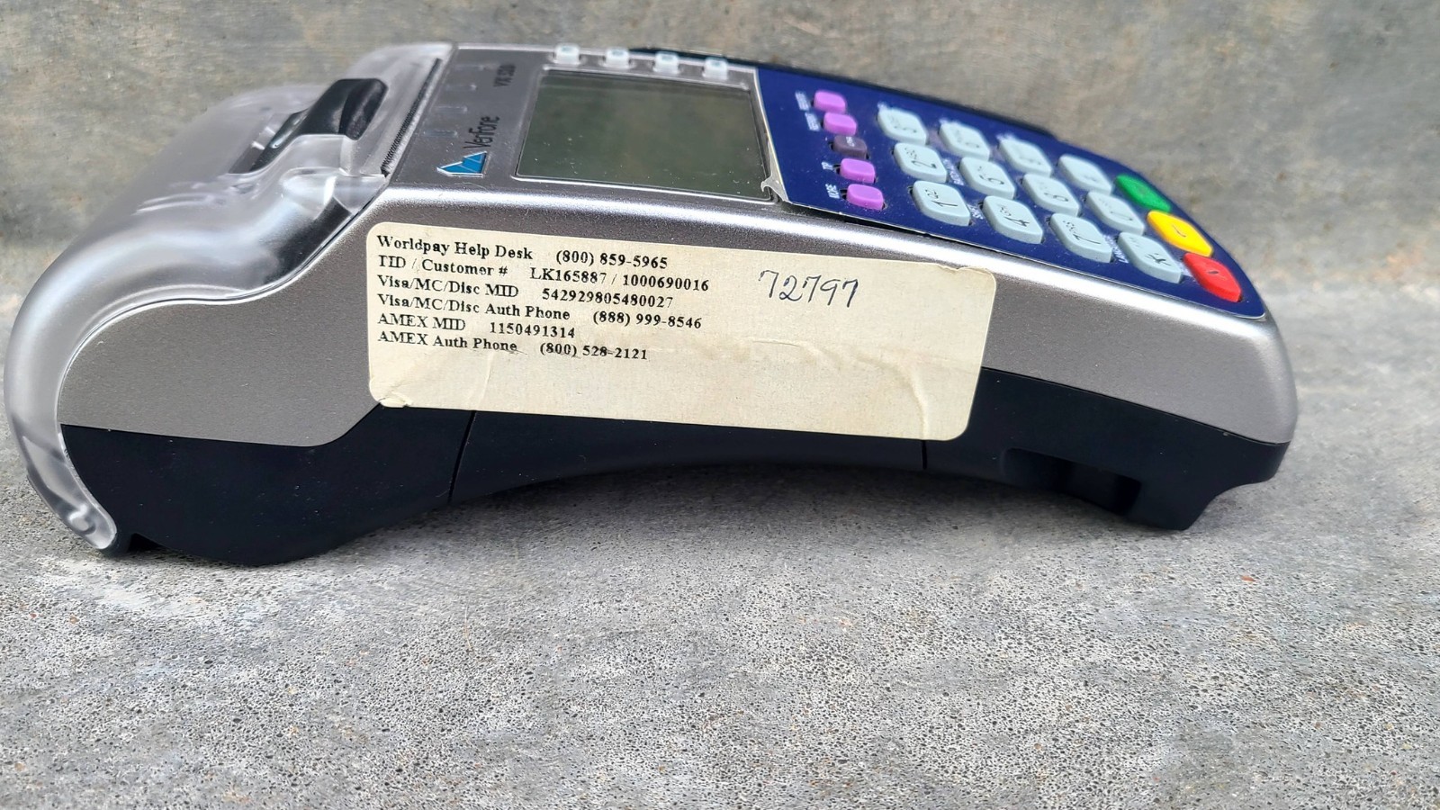 Verifone VX 520 – For Parts (Untested)