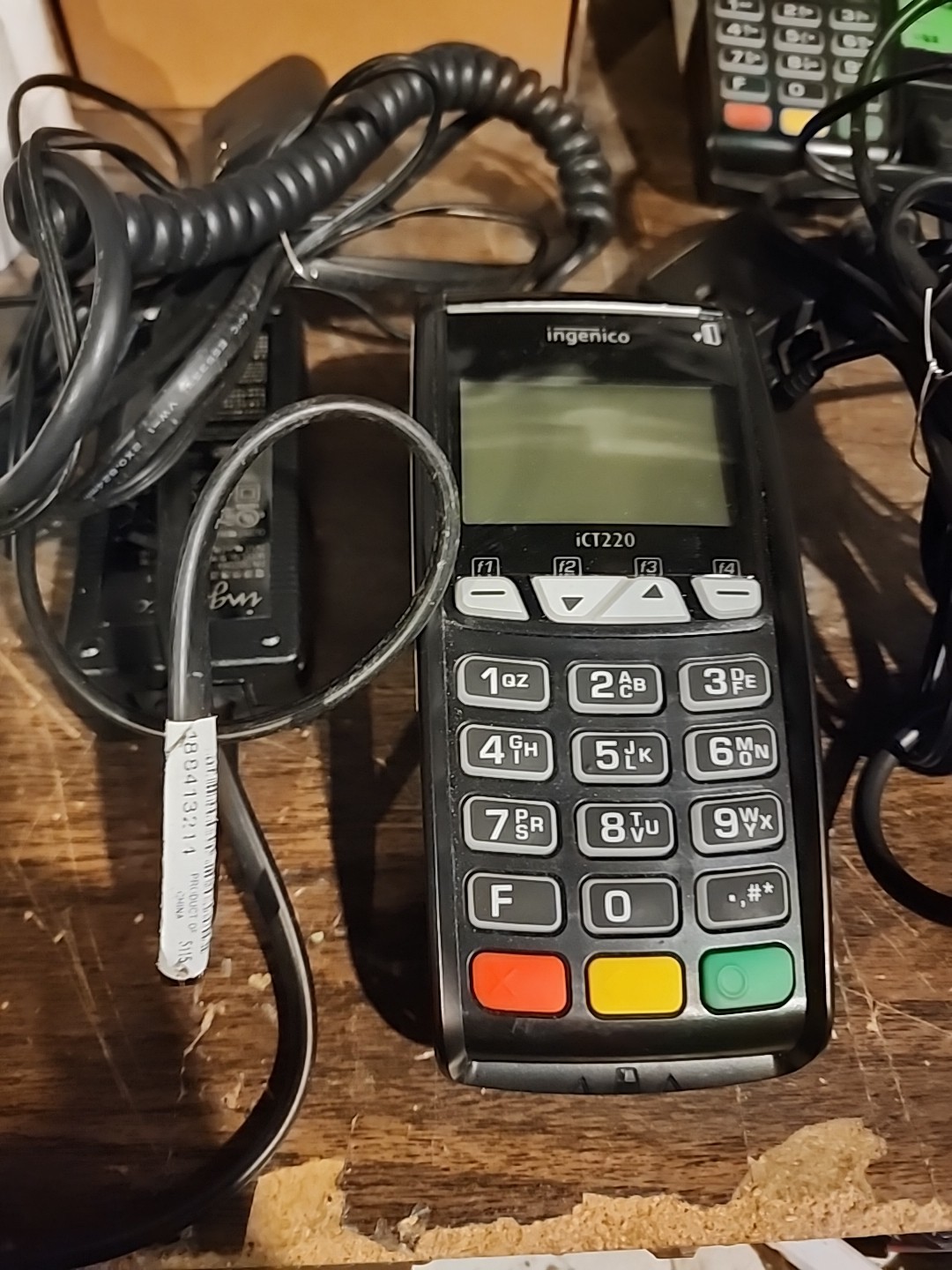 Ingenico ICT220 credit card machines Lot Of 3 Paper Rolls Accessories