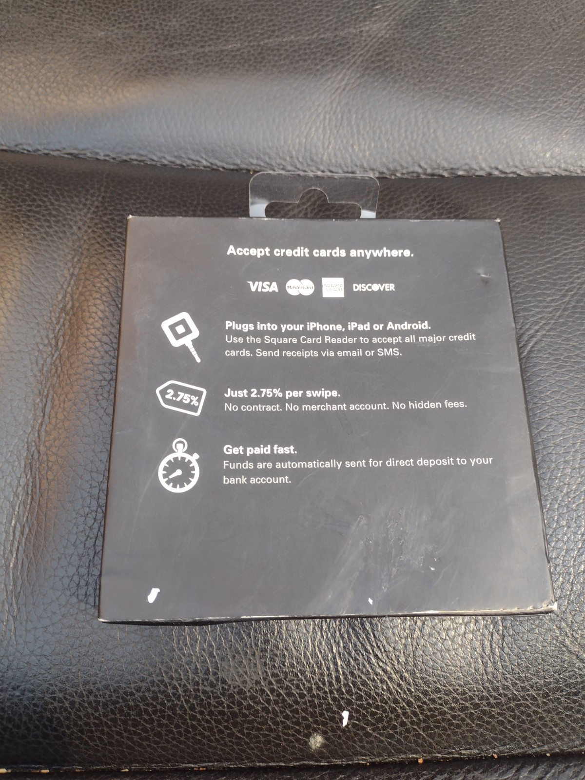 NEW Square Credit Card Reader for iPhone, iPad and Android
