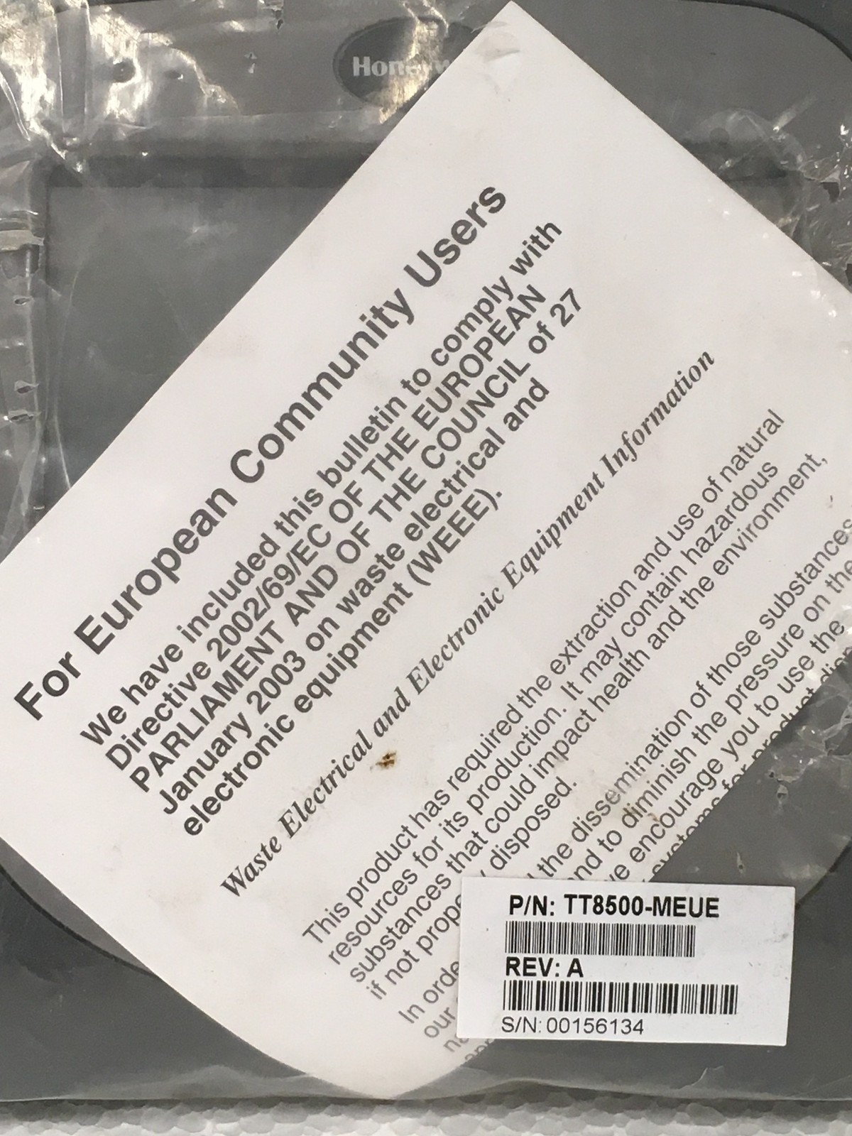 NEW Honeywell TT8500-MEUE POS Transaction Terminal TT8500 w/ Stylus, FREE SHIP