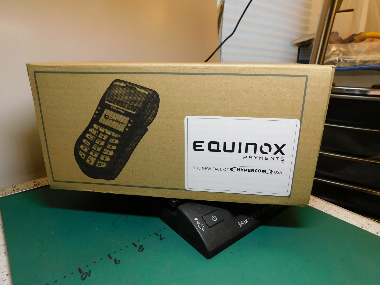 Equinox Model T4205 Hypercom USA Secure Payment System Credit Card Reader NOS