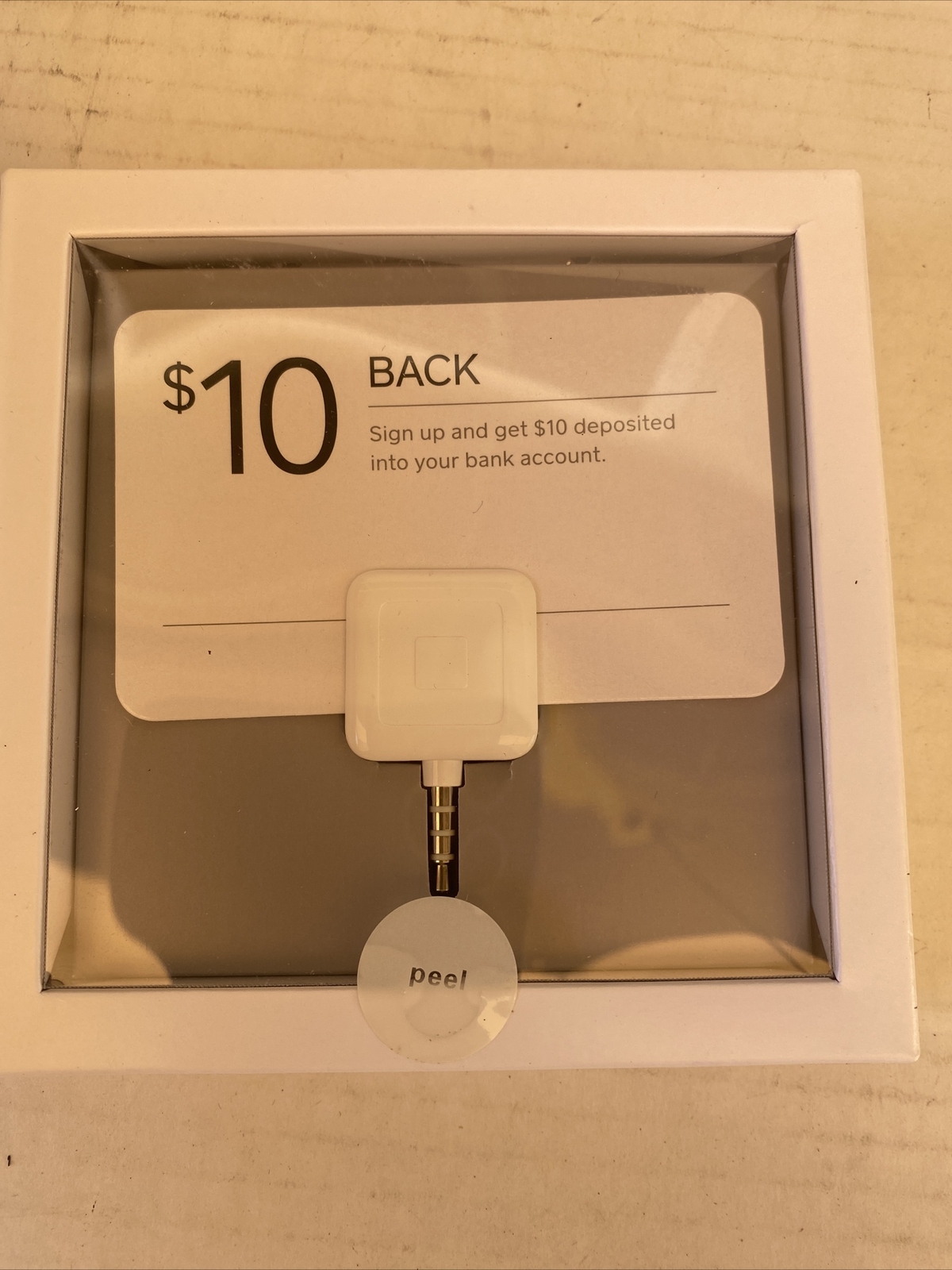 NEW! Square Credit Card Reader + $10 Credit Apple iPhone iPad Android