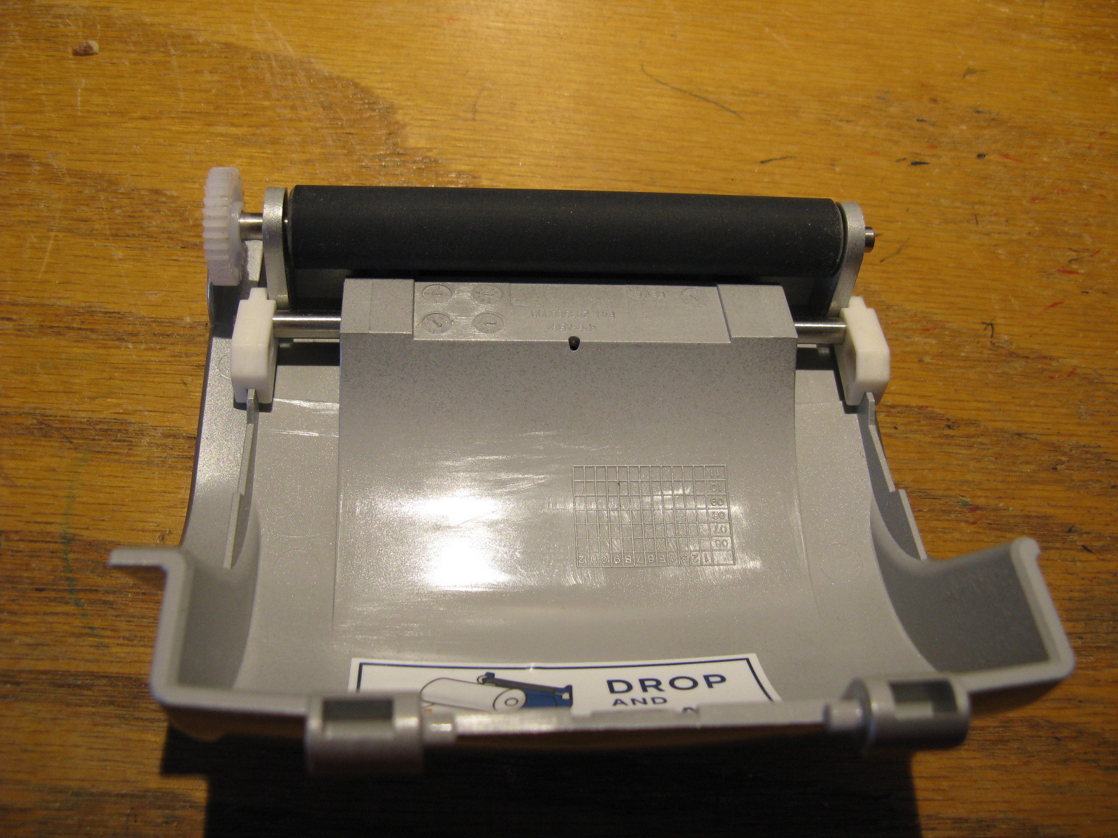 First Data FD200ti Paper Cover w/ ROLLER assembly