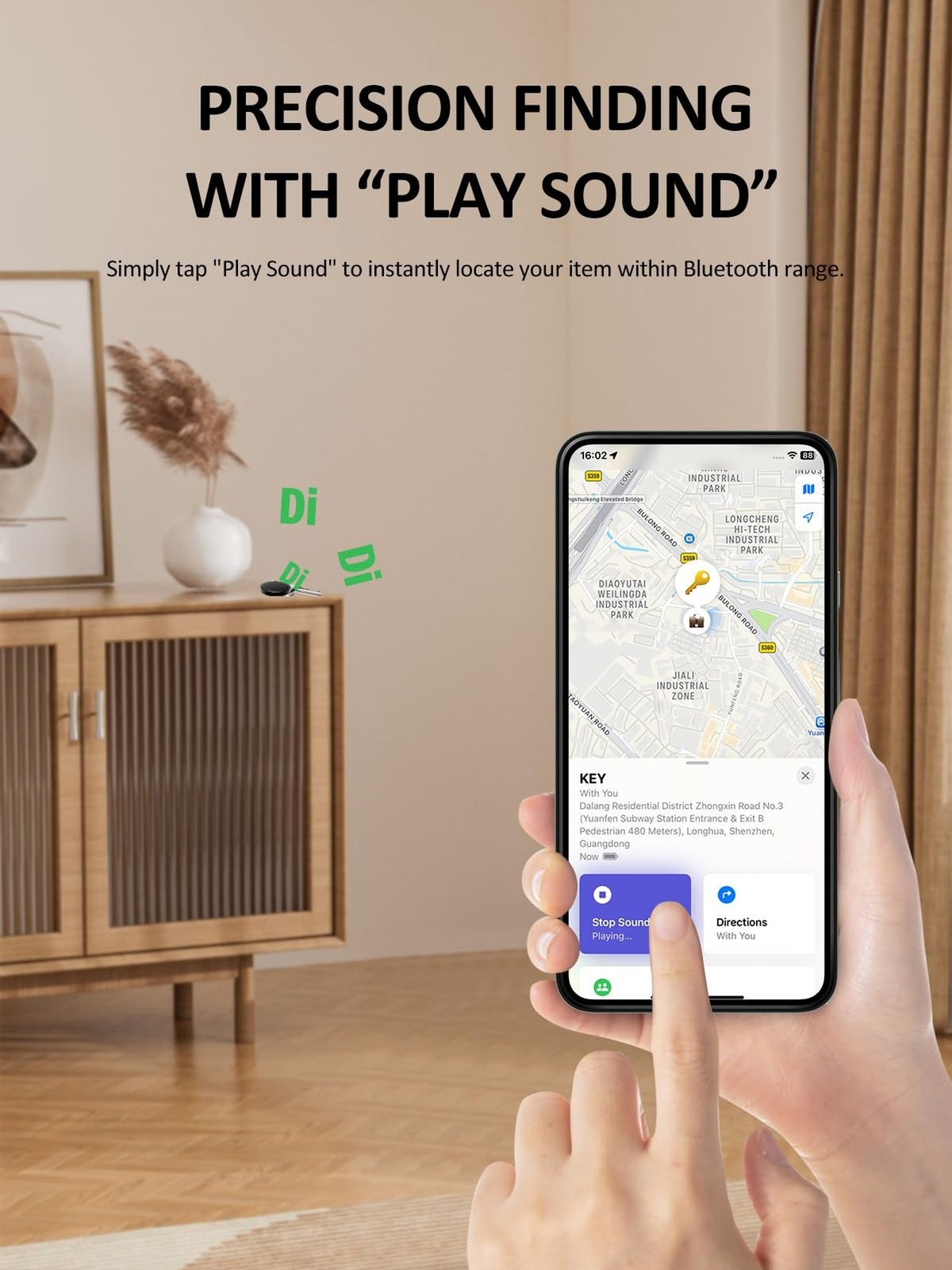 Tracker Tags for Android & iOS, Key Finder Tracking Device Smart Tracker Tag …