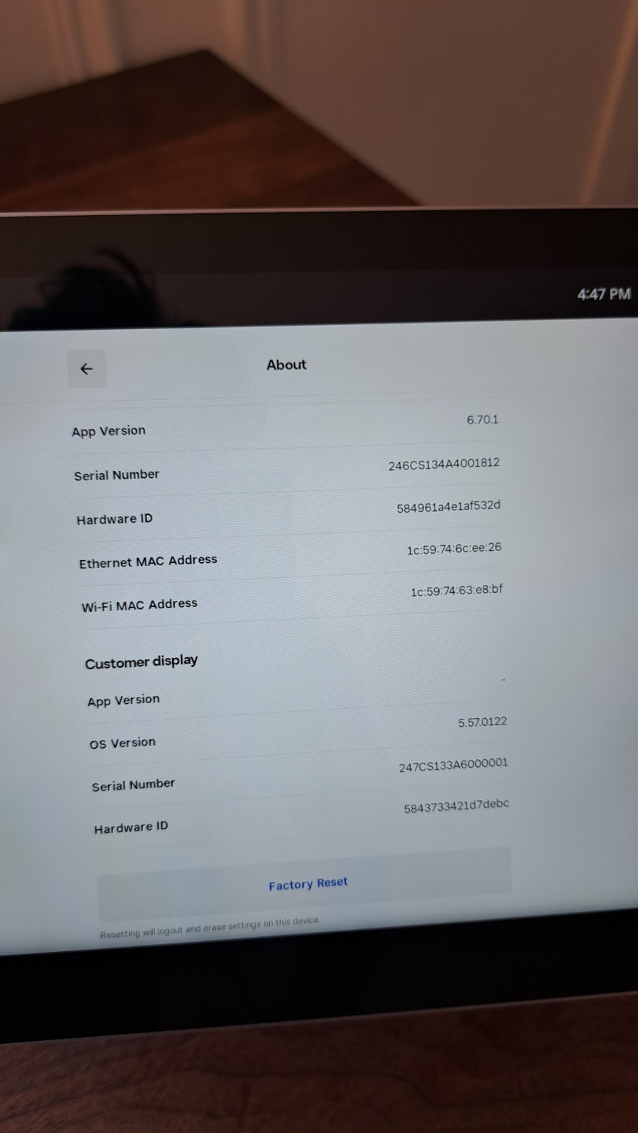 Square Register POS System – Nearly Brand New