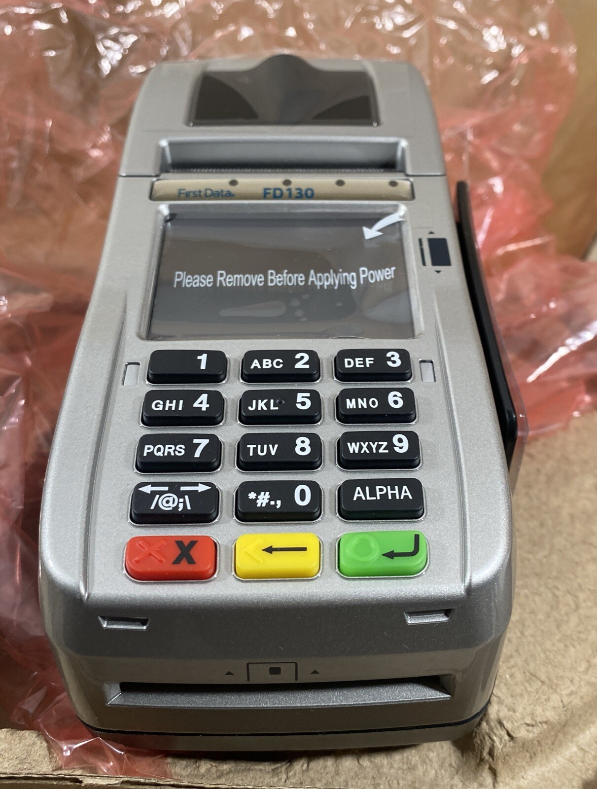 Lot of 2 First Data FD130 Credit Card Terminal BRAND NEW OPEN BOX