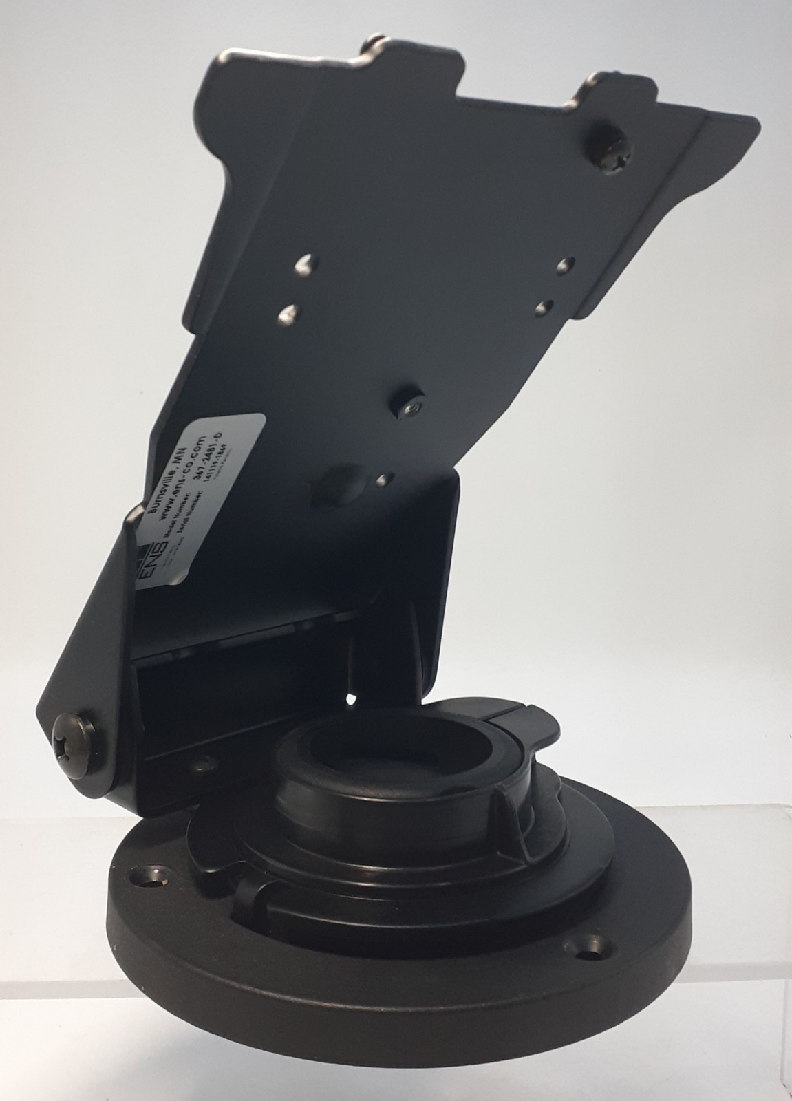 Black Verifone Pinpad M440 Tilt Swivel Stand