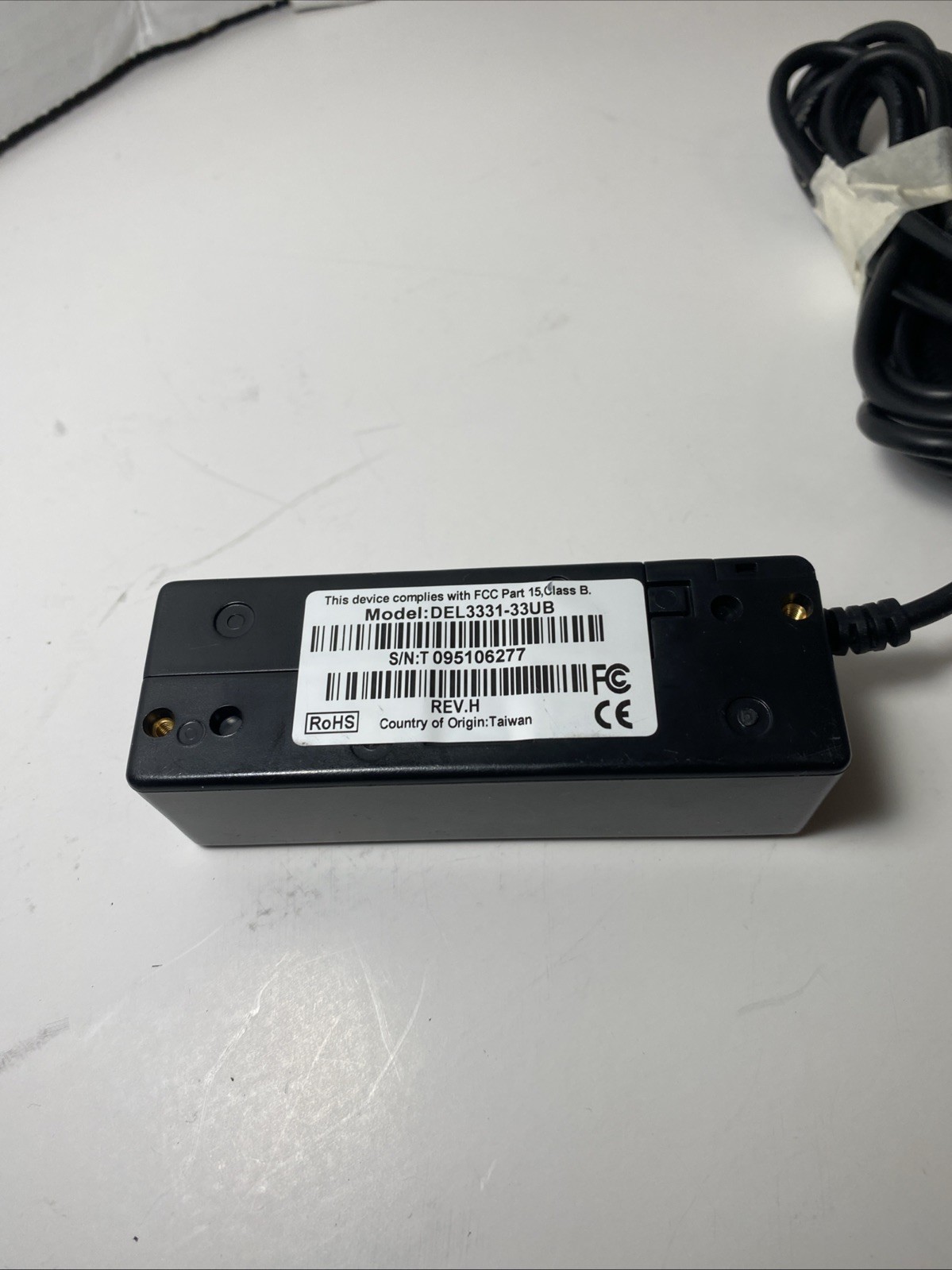 1 MagTek DEL3331-33UB Mini Mag Magnetic Stripe Swipe Reader USB Black