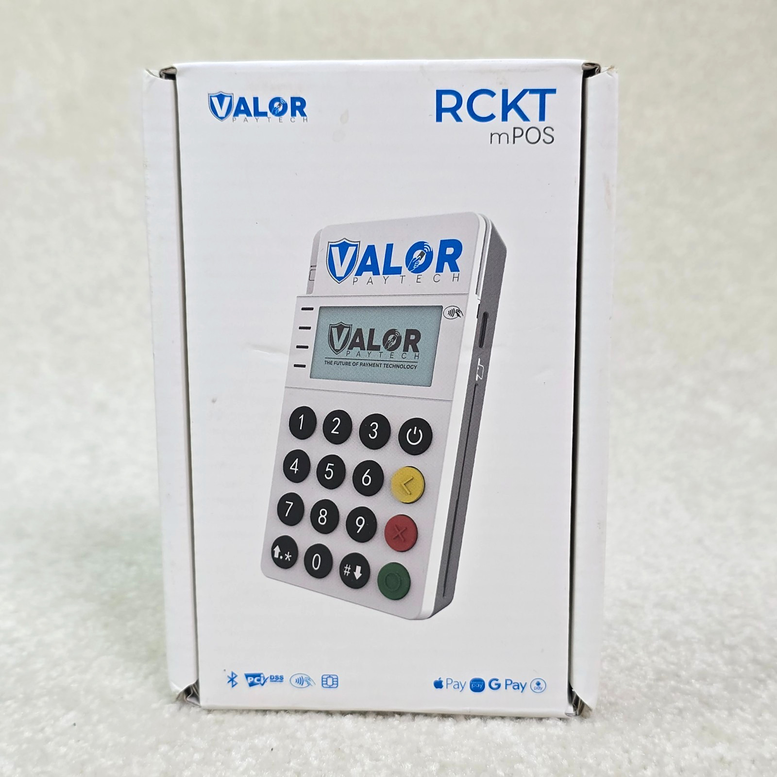 Valor PayTech RCKT mPOS Newland ME30S Terminal Brand New Open Box