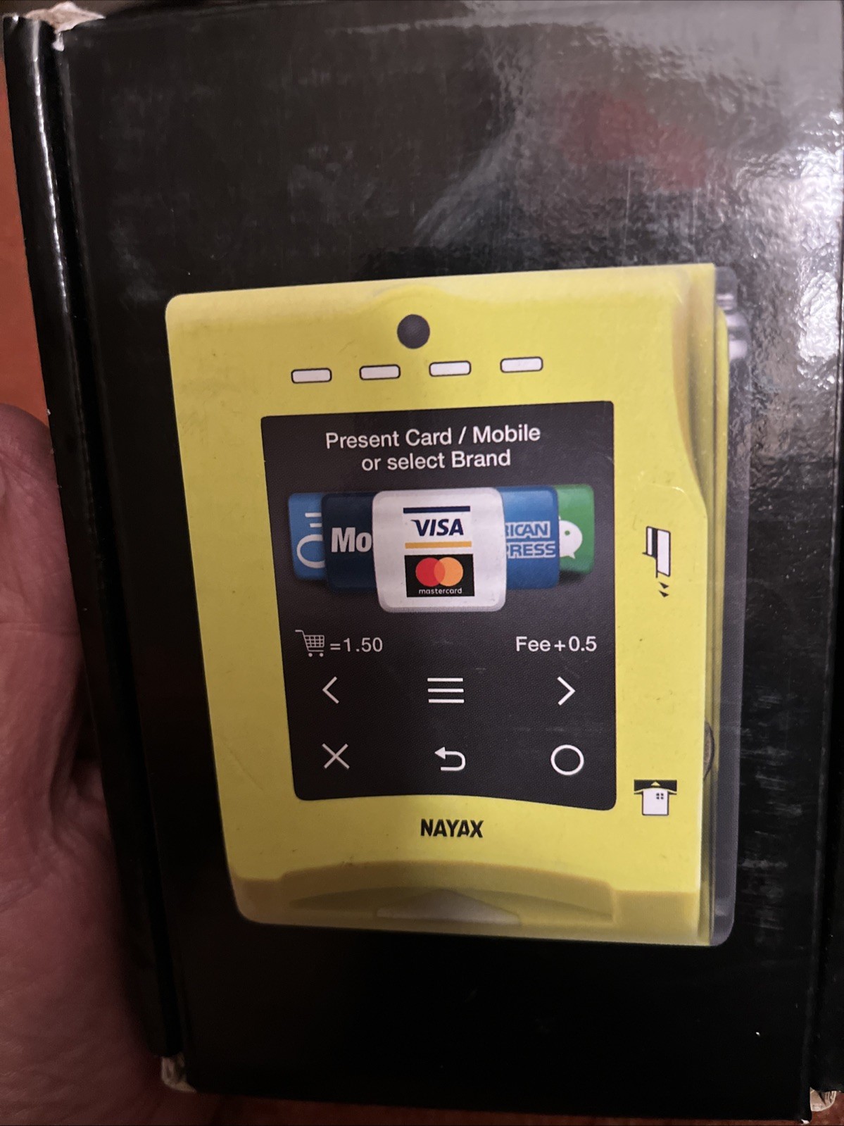 Nayax VPOS Touch Credit Card Reader/Vending Machine And Easy Fit Adapter