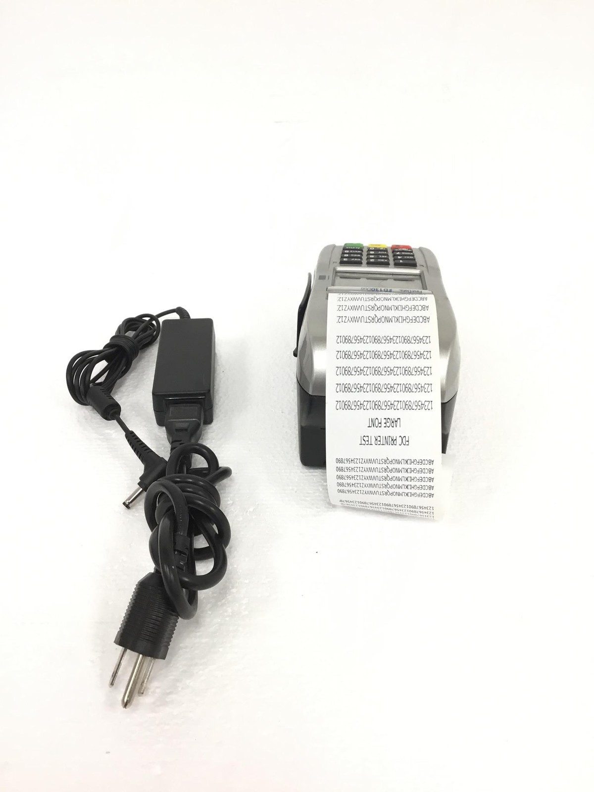 4x FIRST DATA FD130DUO Credit Card Machine w/Printer,AC Adapter,WORKS,FREE SHIP