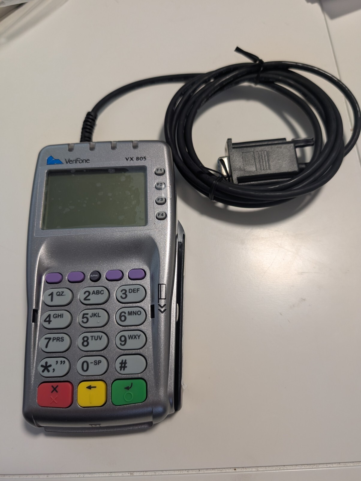Verifone VX-805 Pin Pad Card Reader 160mb Keypad