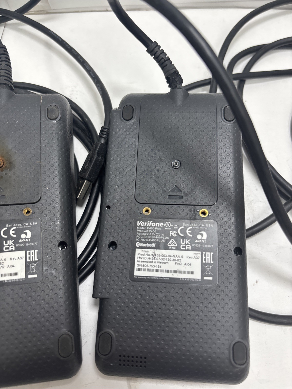 Verifone P400 Plus Stripe Lightspeed Credit Card Terminal .. parts only