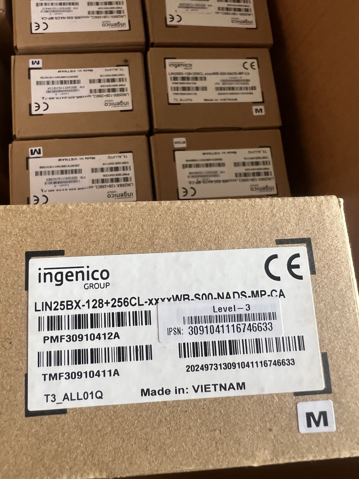 NEW Ingenico Link 2500 PMF30910412A Wireless Terminal PORTABLE PAYMENT POS N17