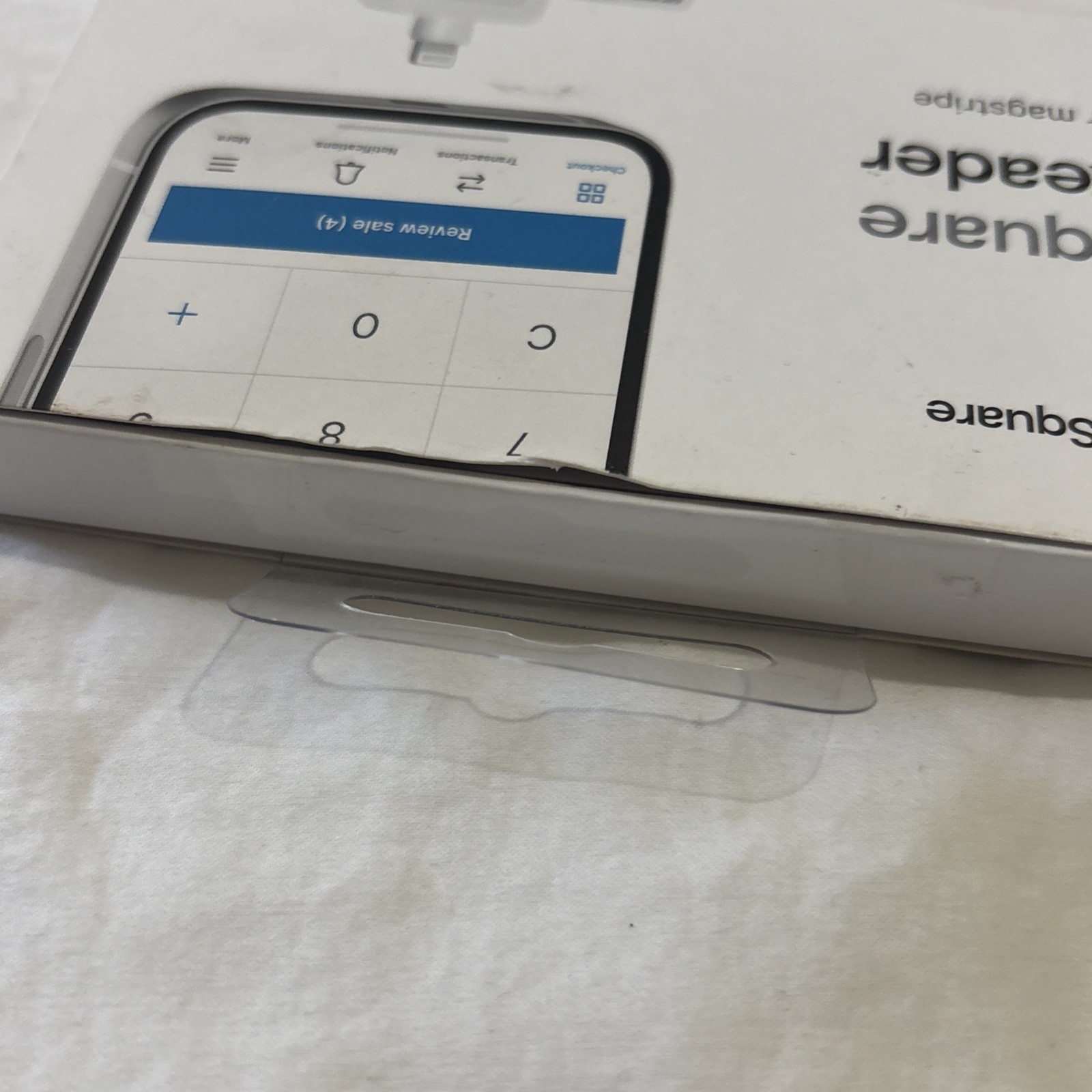 Square® Credit Card Reader for Magstripe, iPhone iPad Lightning Connector NIB