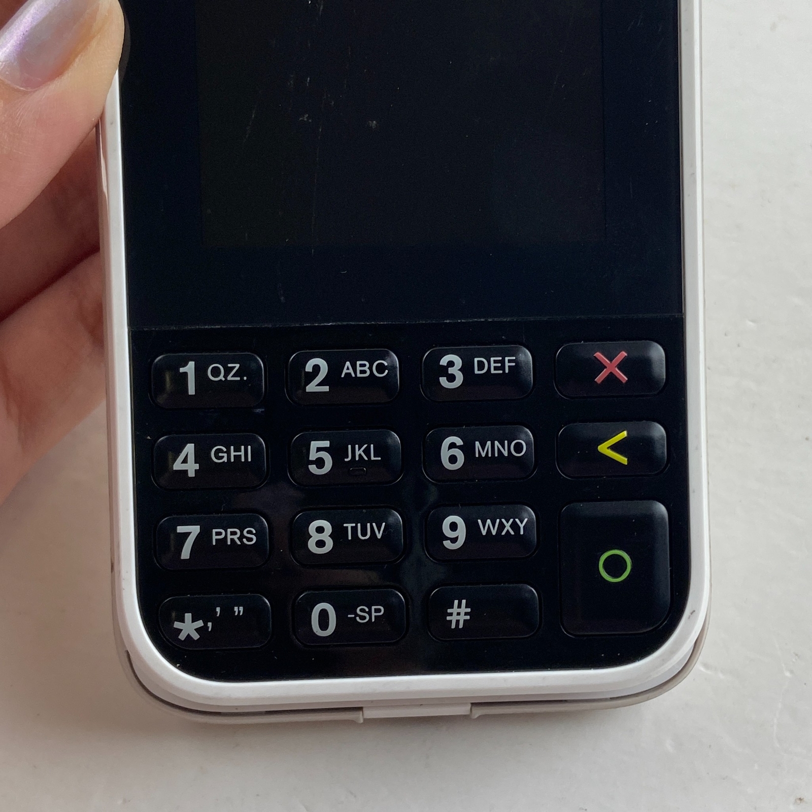 Verifone POS Mobile Payment Terminal Device Black Bluetooth Wi-Fi Color Screen