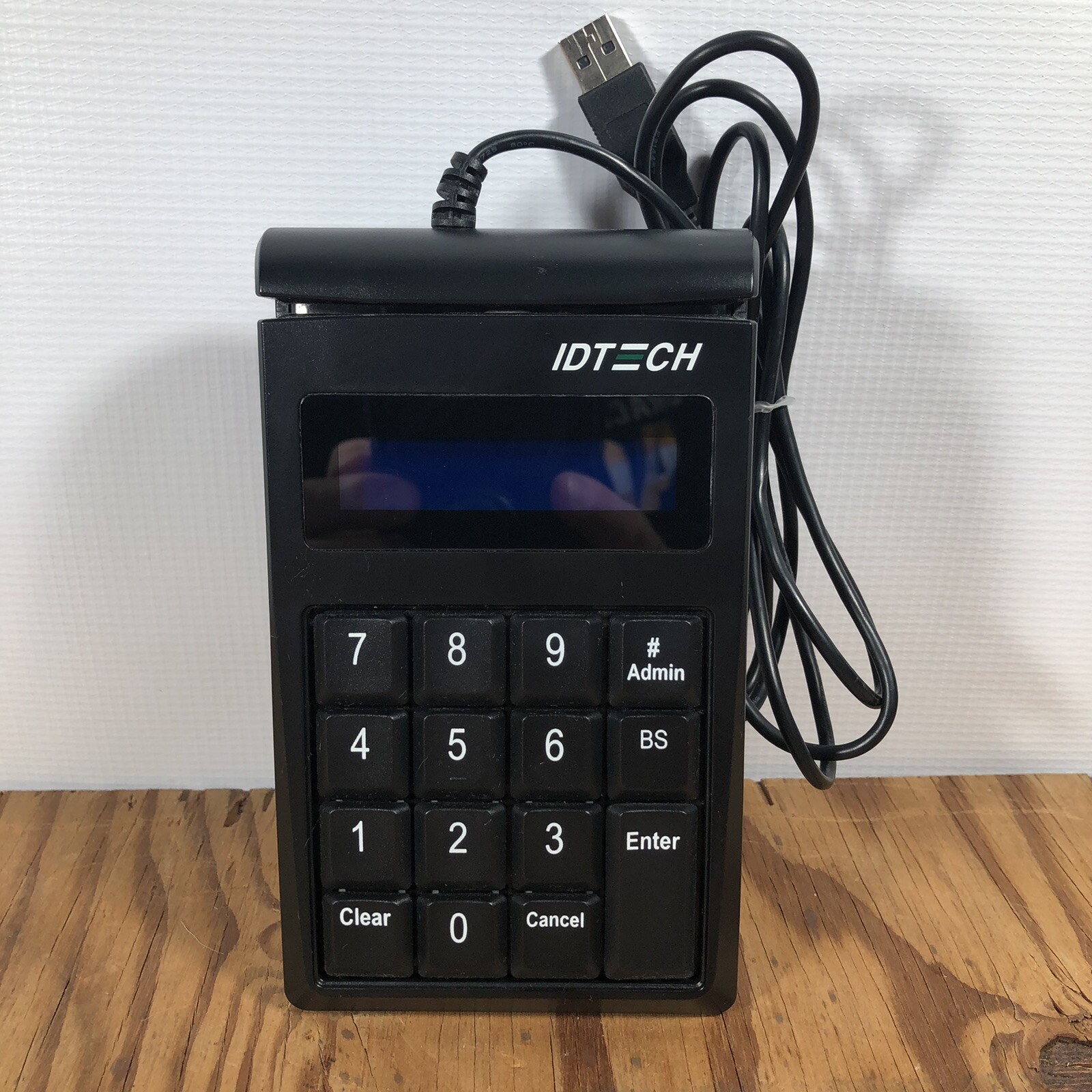 IDTECH Secure Key Card Reader M130 w/ Magstripe Reader IDSK-534833BL USB