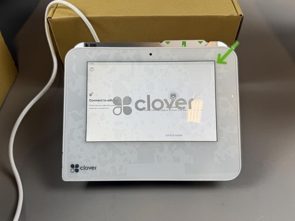 NEW 2 Clover Mini Countertop POS Smart Terminals (1 Complete Kit + 1 xtra device