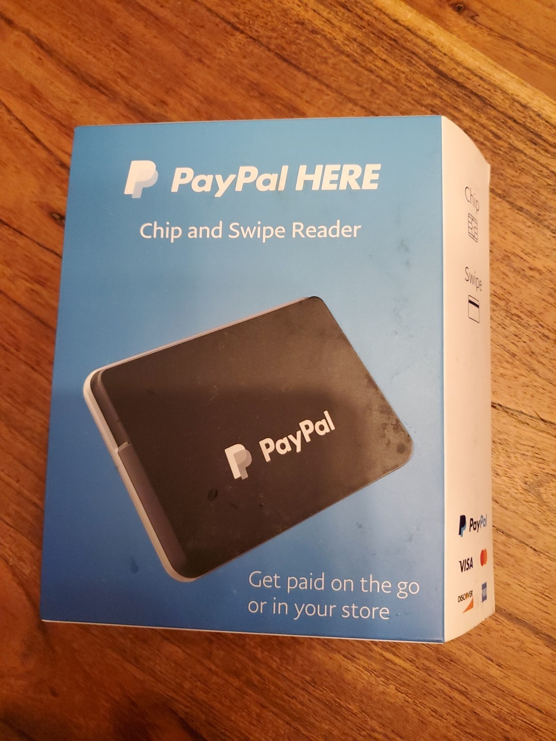 PayPal Here Chip and Card Swipe Reader Credit & Debit Cards Mobile