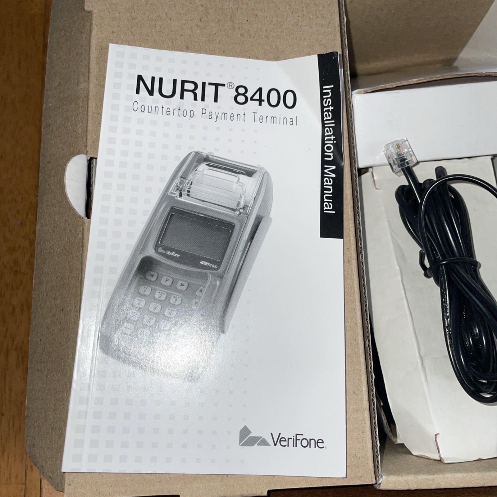 VeriFone NURIT 8400 Countertop Payment Terminal System ~ BRAND NEW!!!