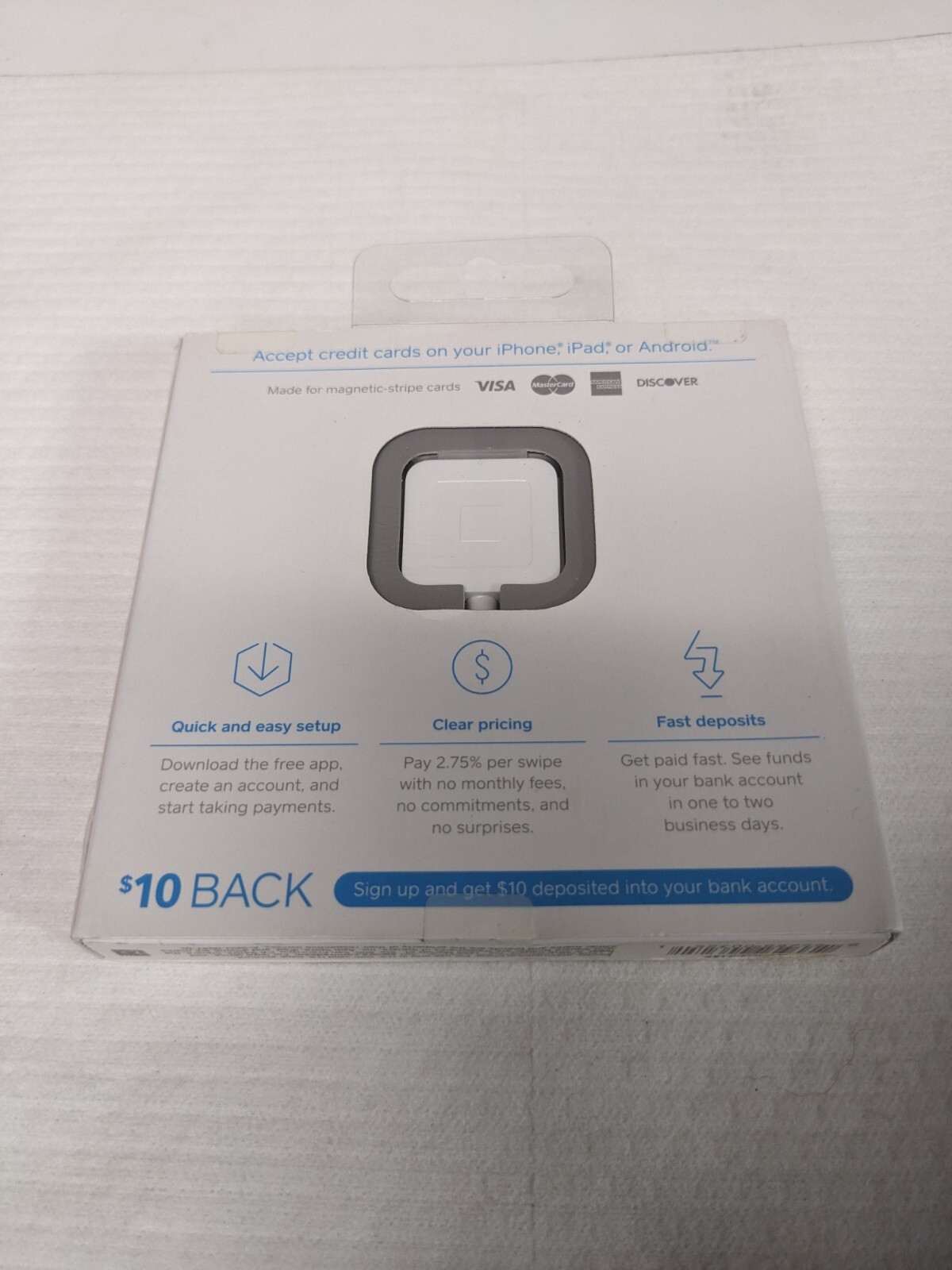 Square Credit Card Reader for iPhone, iPad and Android New SEALED