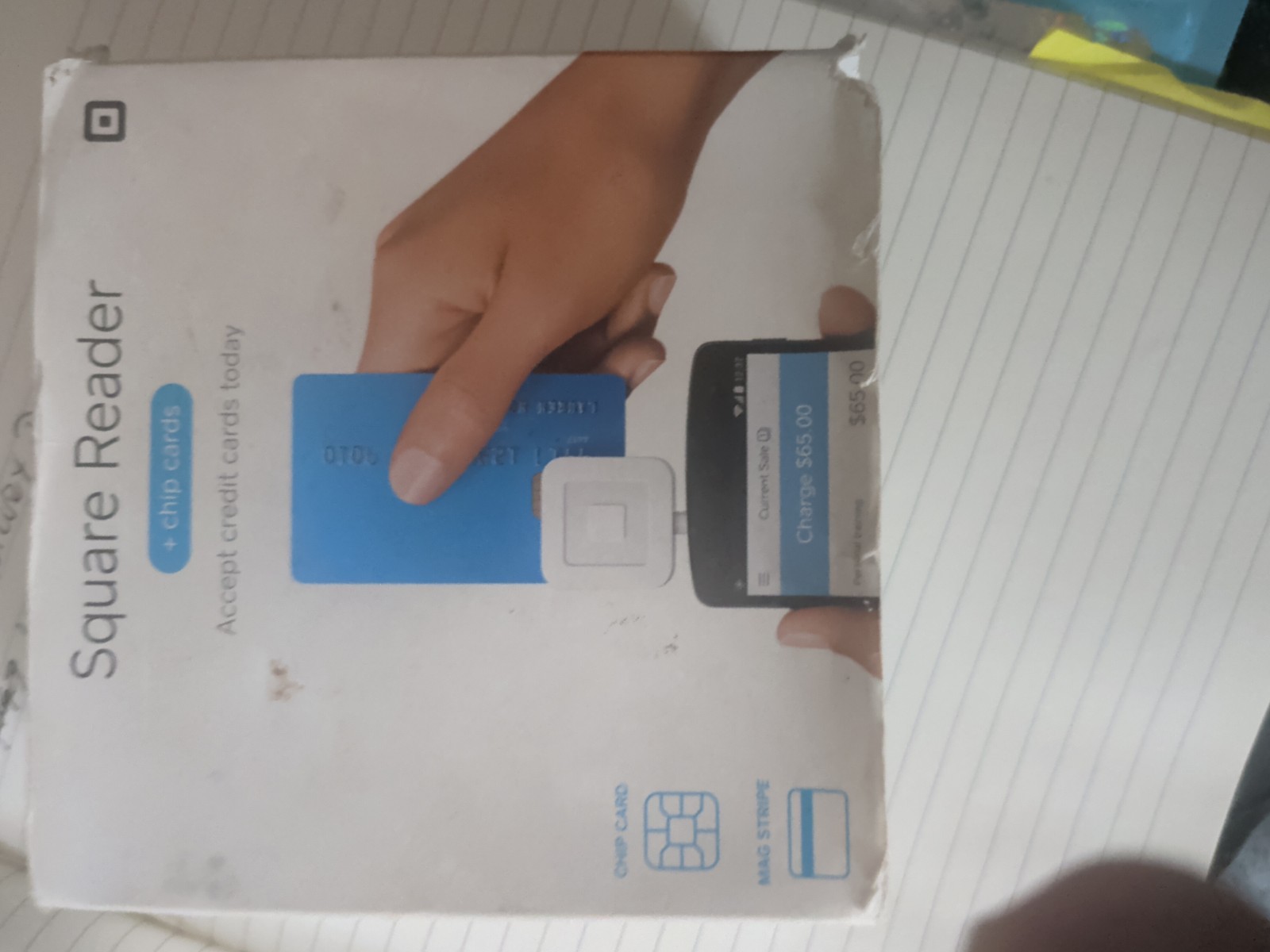 Square Credit Card Reader for iPhone, iPad and Android