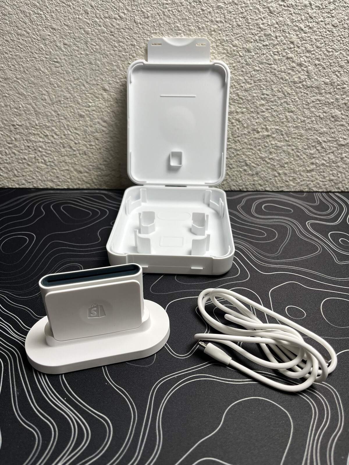 Shopify Chip and Swipe Credit Card Reader White Model S1701 Tested
