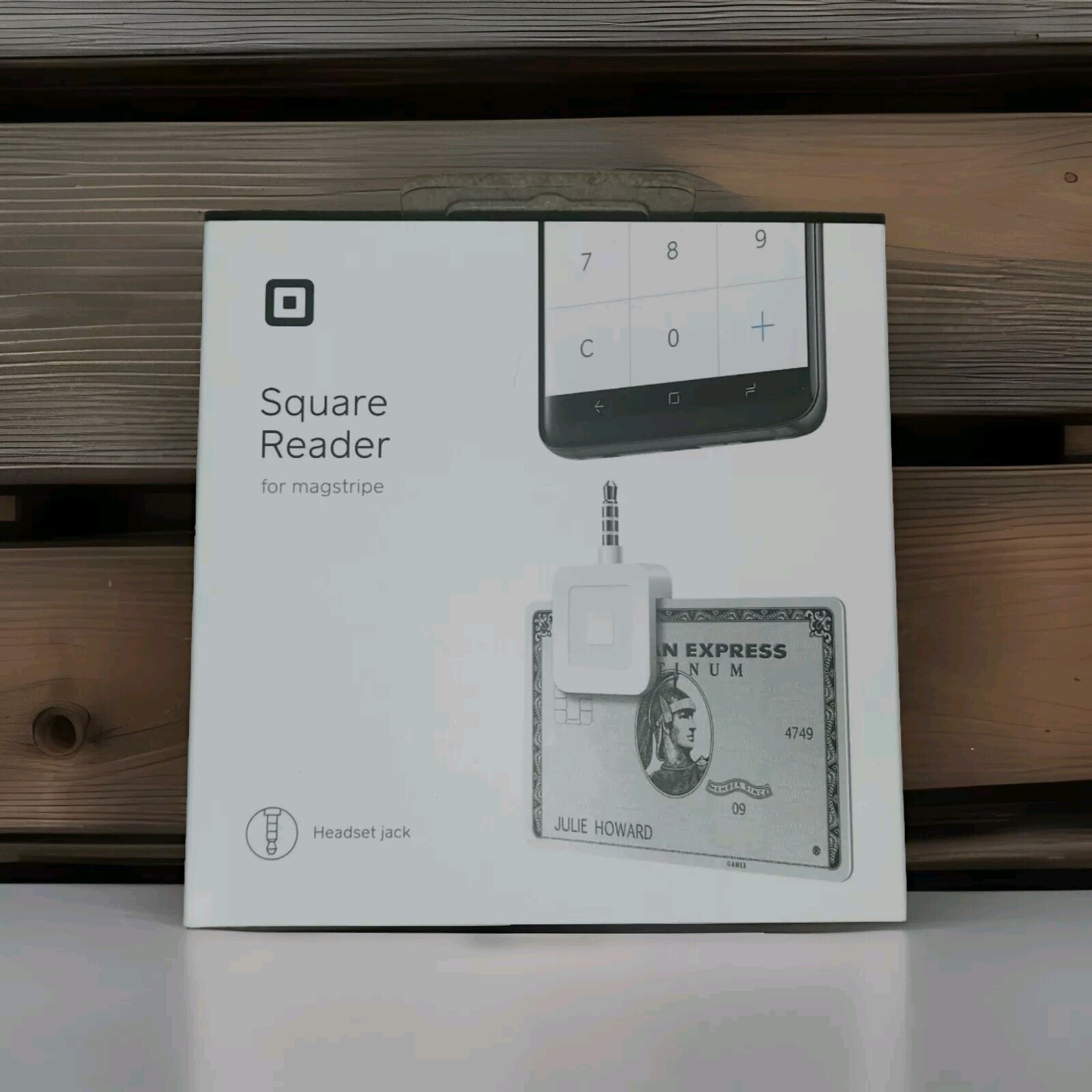 Square Reader Credit Debit Card Magstrip Apple & Android Headset Jack APKG020601