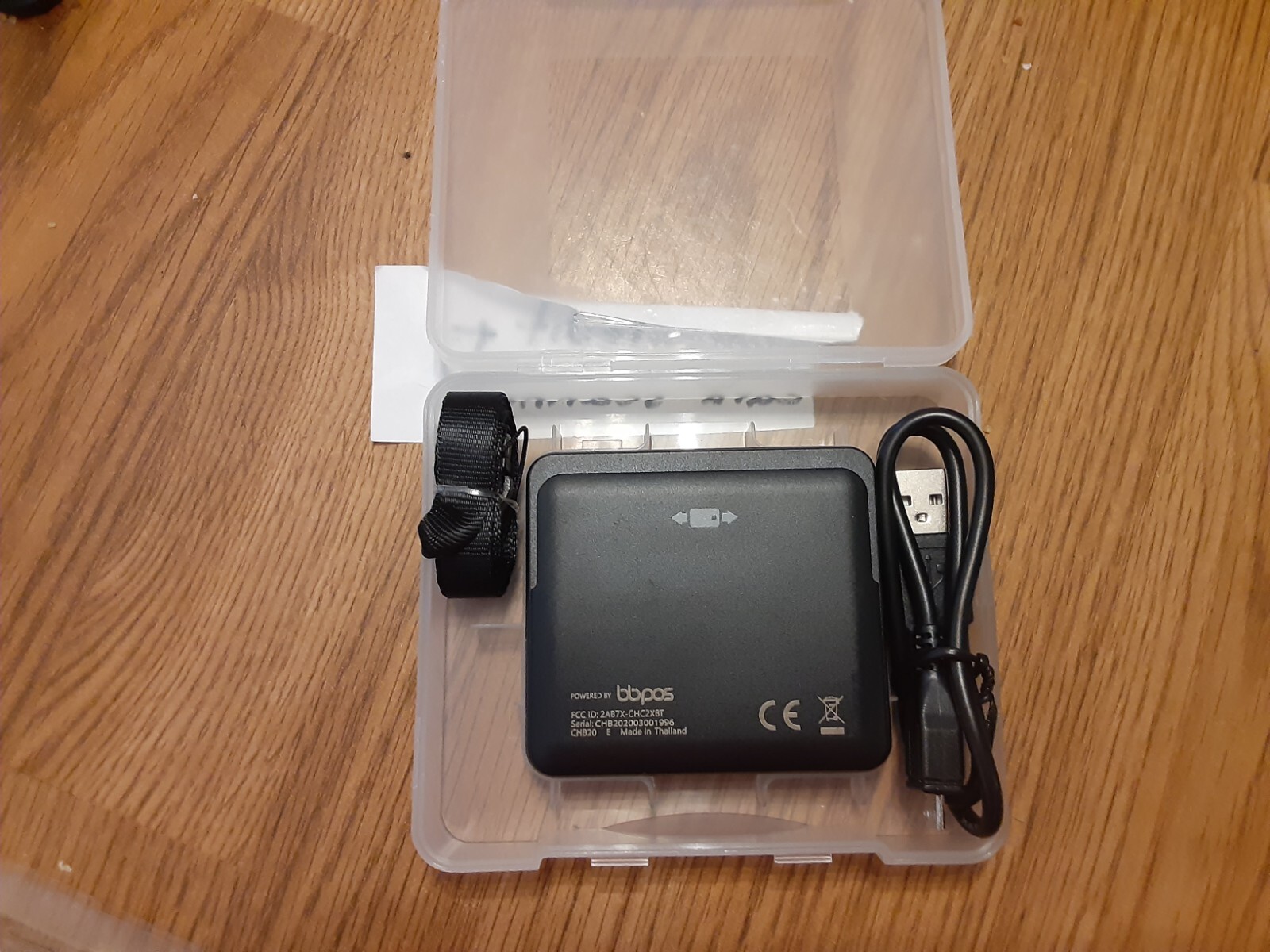 blue tooth credit card scanner