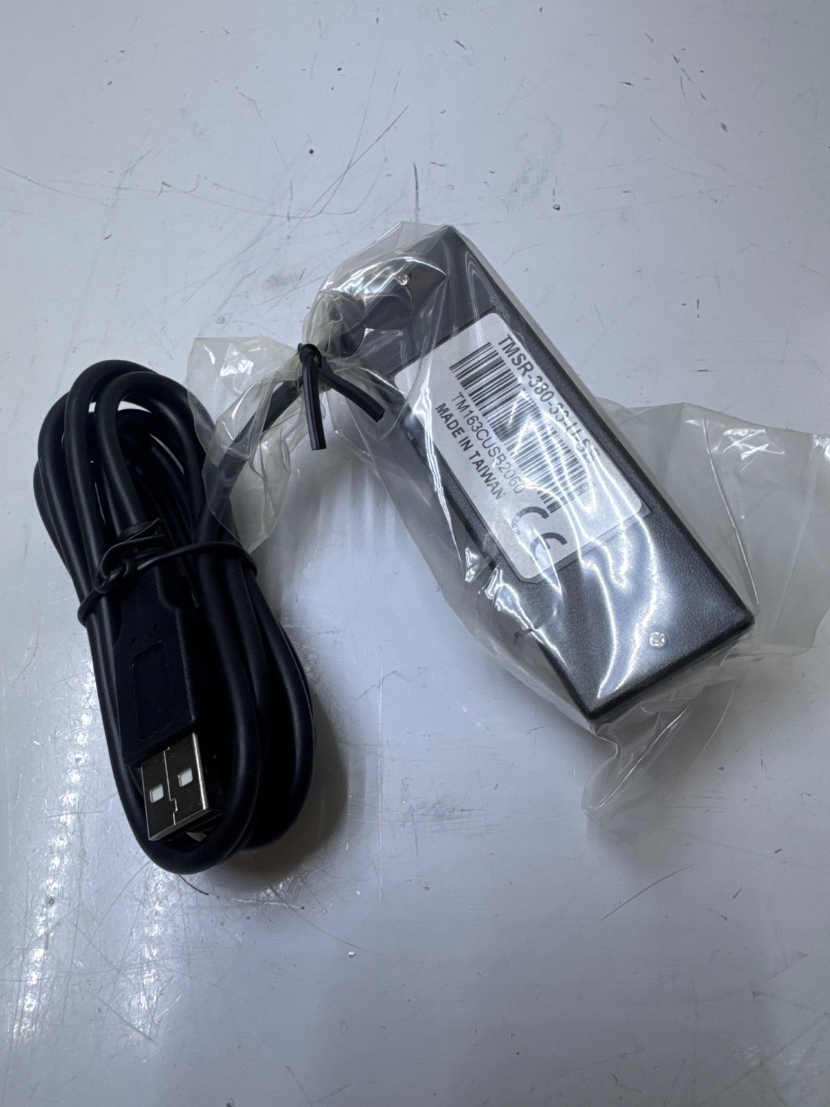 Tysso TMSR-380-33-U-SB Compact Magnetic Stripe Card Reader