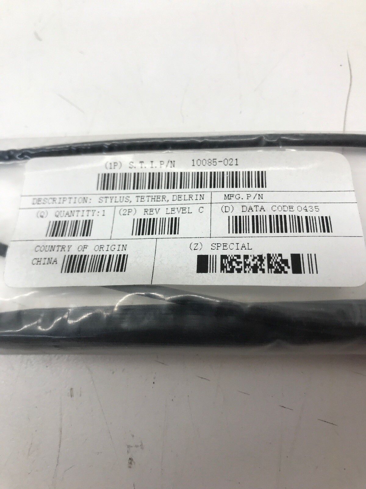 PD 8500 Credit Card Reader Tethered Stylus 10085-021