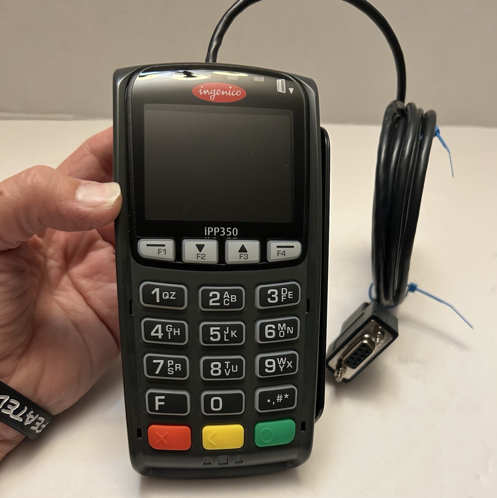 Ingenico IPP350-01T1305A USB Credit/Debit/Chip Card Reader Pay Terminal Untested