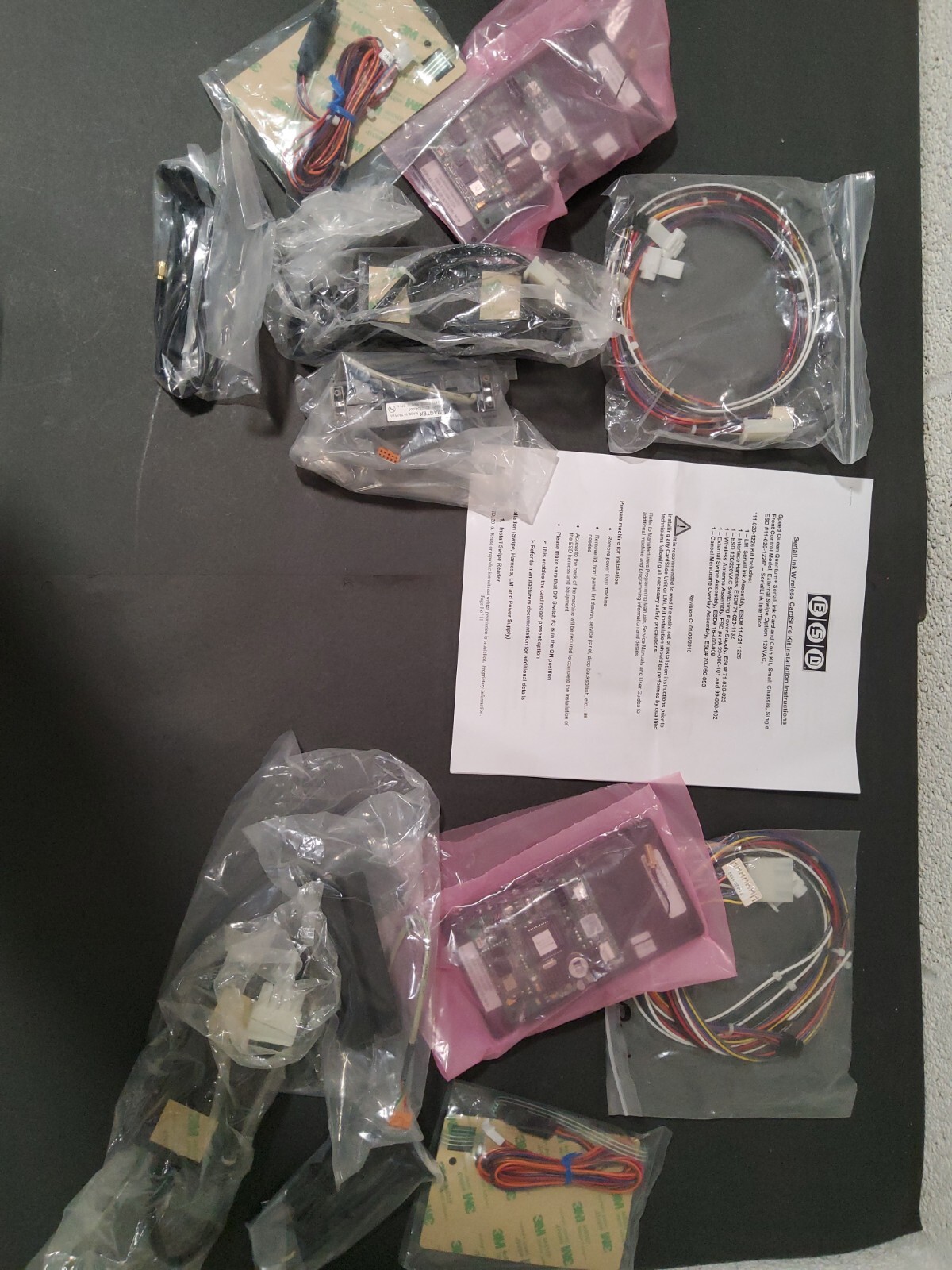 Big lot Change Point Credit Card Insert Terminal ,control board,card slide. 98C