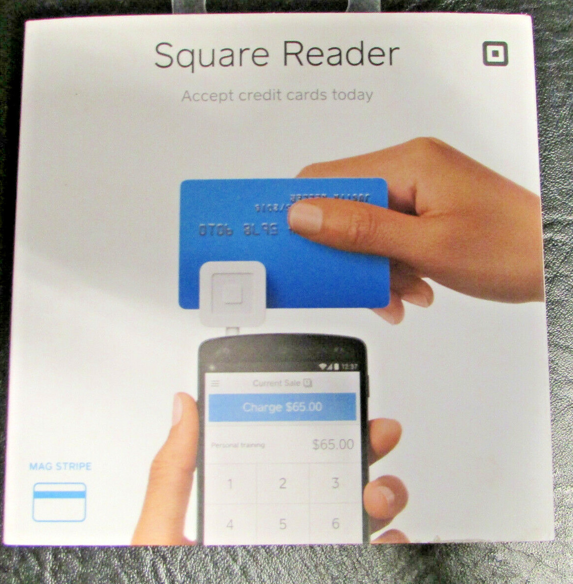 Square Reader, Credit Card Reader for Mobile Devices, NIB