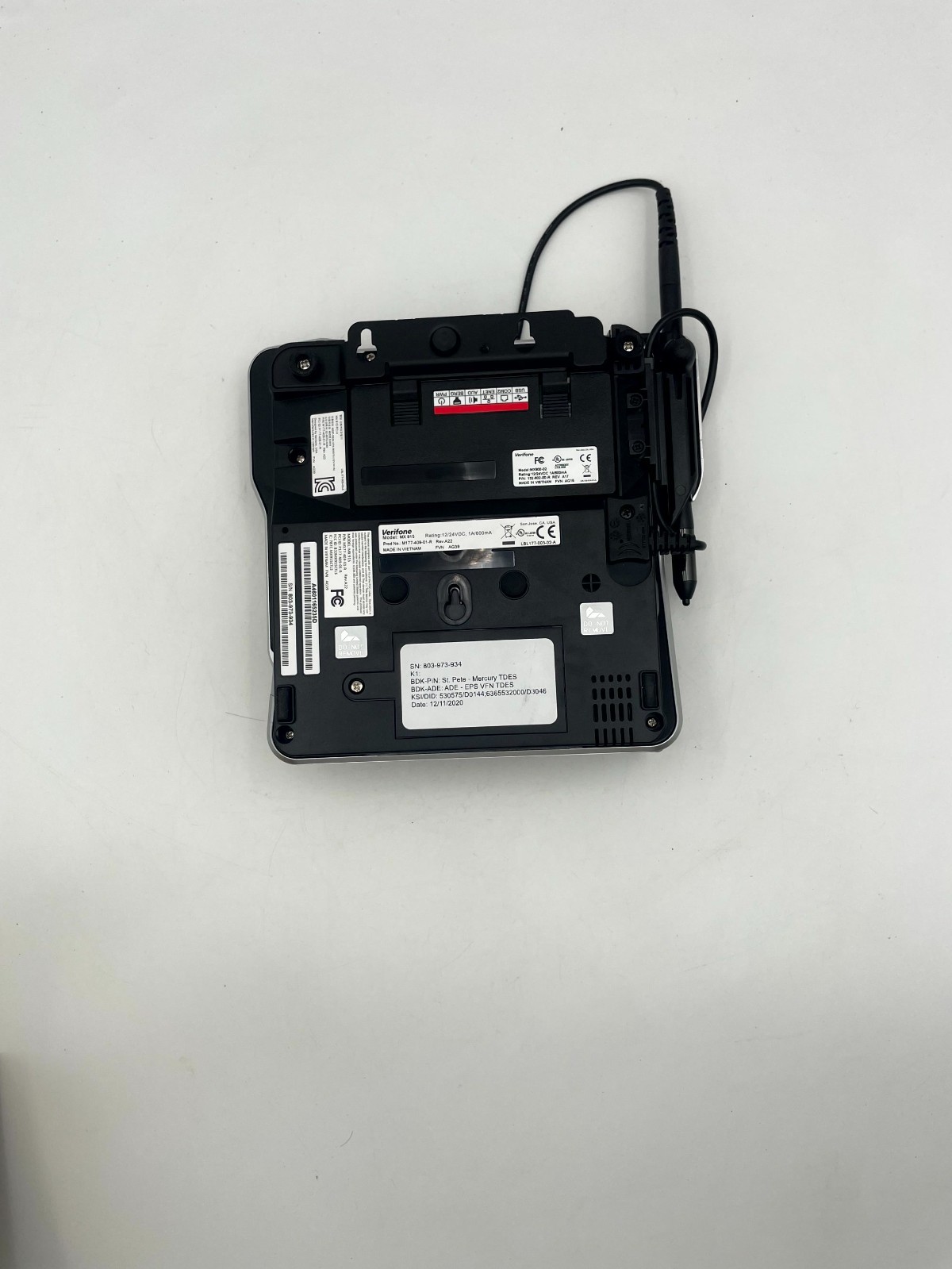 Verifone MX 915 M177-409-01-R Payment Terminal Machine Black 4.3″ Color LCD