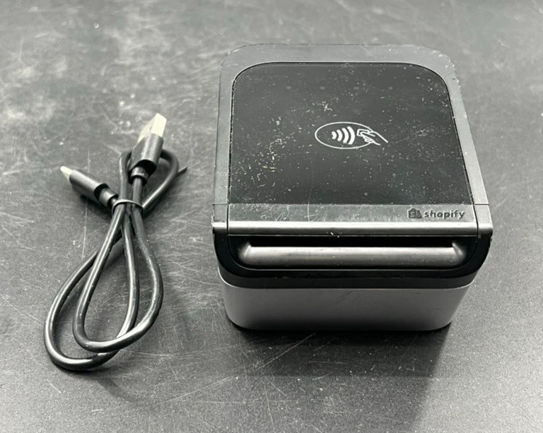 Shopify Tap & Chip S1801 Card Reader With Dock S1802 Sold As Is